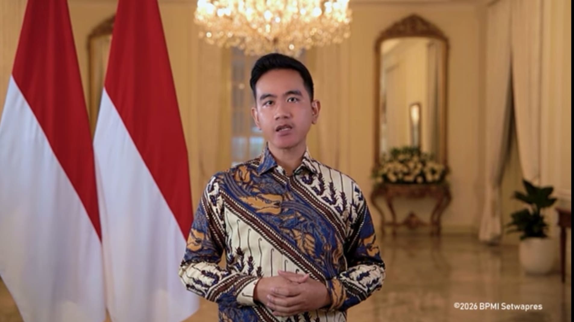 Mudik Sebentar Lagi, Wapres Gibran Imbau Pemudik Utamakan Keselamatan. (Foto: Setwapres)