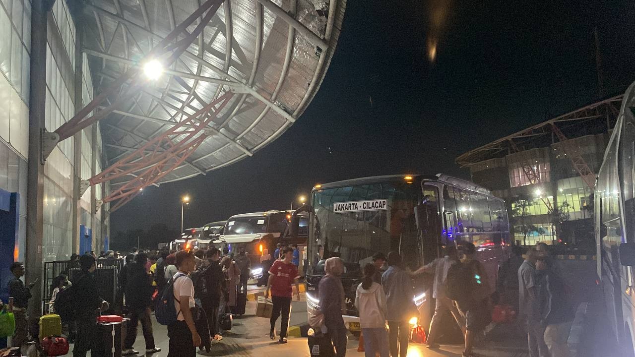 Tiga Ribu Penumpang Mudik Lewat Terminal Terpadu Pulogebang (FOTO:Dok Ist)