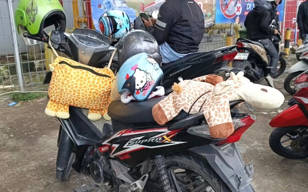 Bagi Winarsih, perjalanan jauh menggunakan motor bukan sekadar untuk pulang kampung