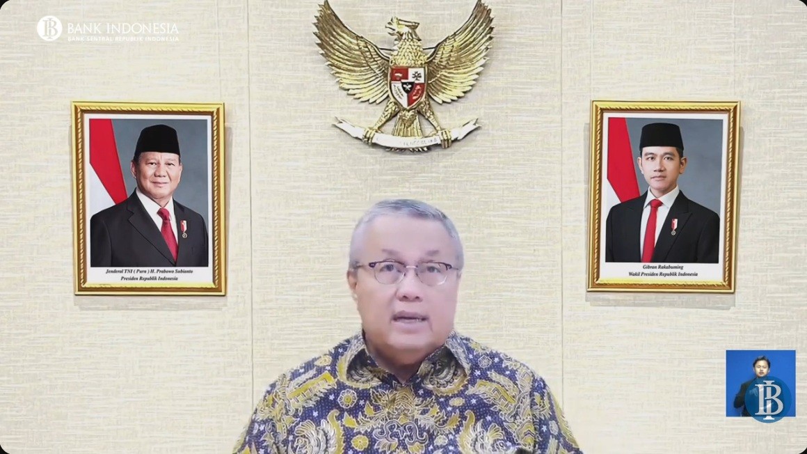 BI: Momentum Pertumbuhan Ekonomi RI Perlu Terus Dijaga di Tengah Terjadinya Perang Timur Tengah. (Foto Tangkapan Layar YouTube BI)