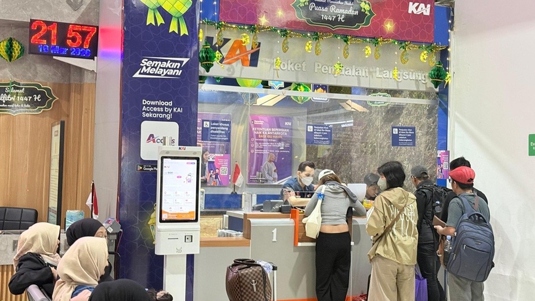 Mudik Lebaran 2026, 430 Ribu Tiket Kereta Api Jarak Jauh Masih Tersedia. (Foto KAI)