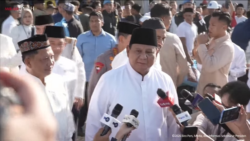 Pemulihan Bencana Aceh Hampir 100 Persen, Presiden Prabowo Sampaikan Apresiasi. (Foto: Sekretariat Presiden)