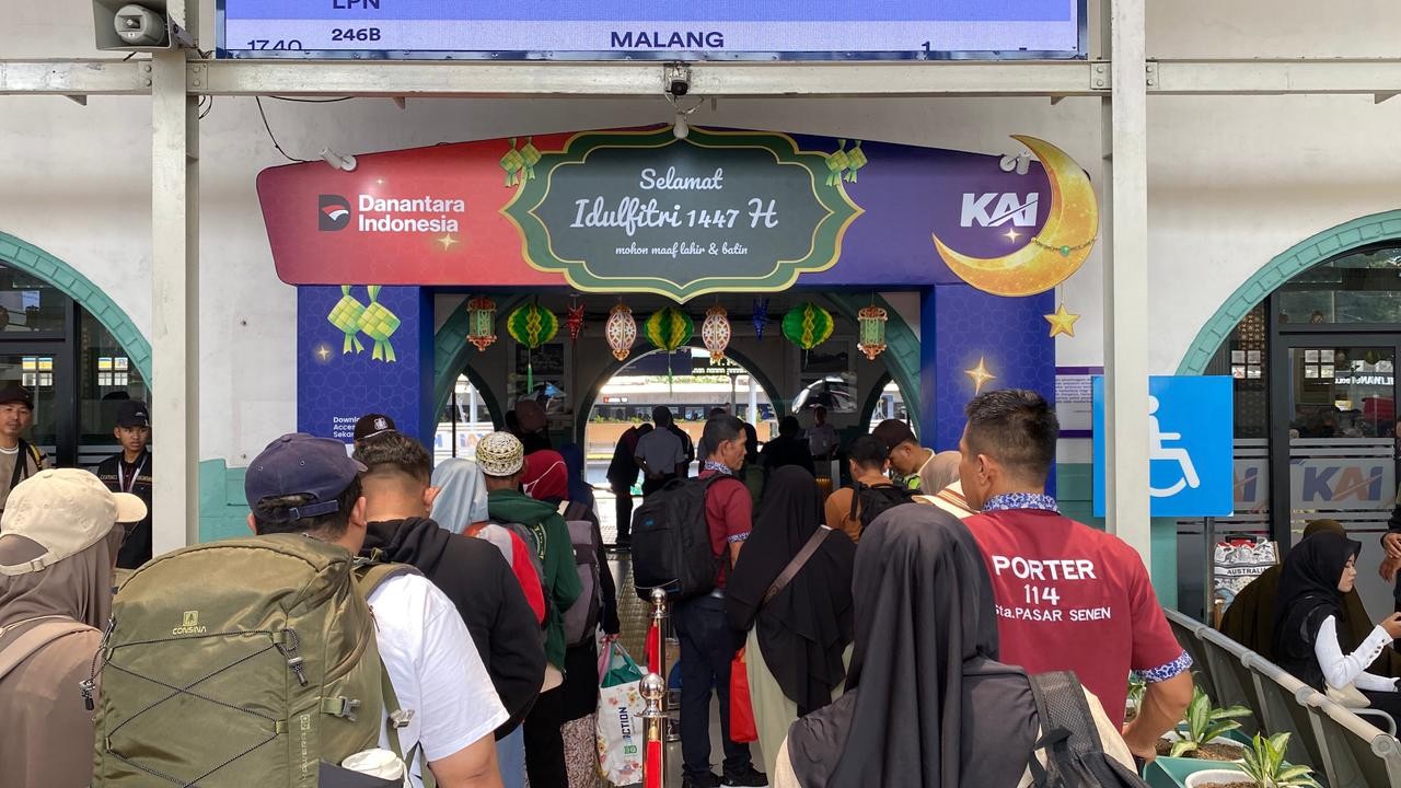 Arus Balik Lebaran 2026 Mulai Tampak di Stasiun Daop 1, 52.926 Penumpang Tiba Hari Ini. (Foto: MNC Media)