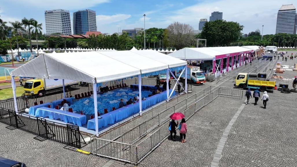 Prabowo Gelar Bazar Rakyat di Monas, Sediakan Kupon Belanja Sembako hingga Makanan Gratis. (Foto Istimewa)