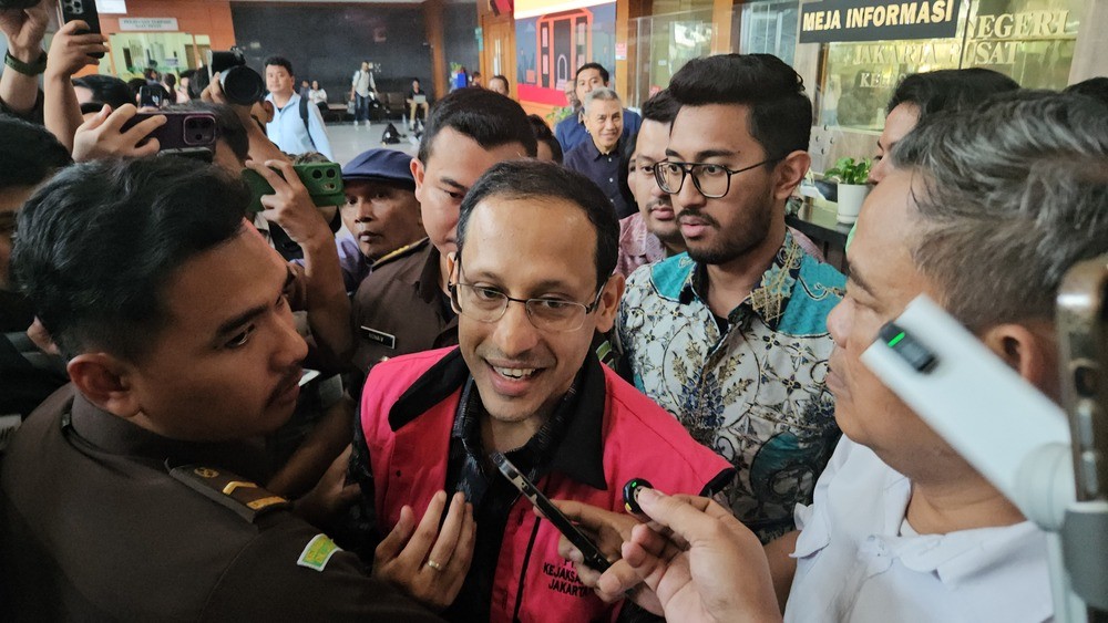 SPT Pribadi Dijadikan Barang Bukti oleh Jaksa, Nadiem Anggap Tidak Masuk Akal. (Foto: MNC Media)