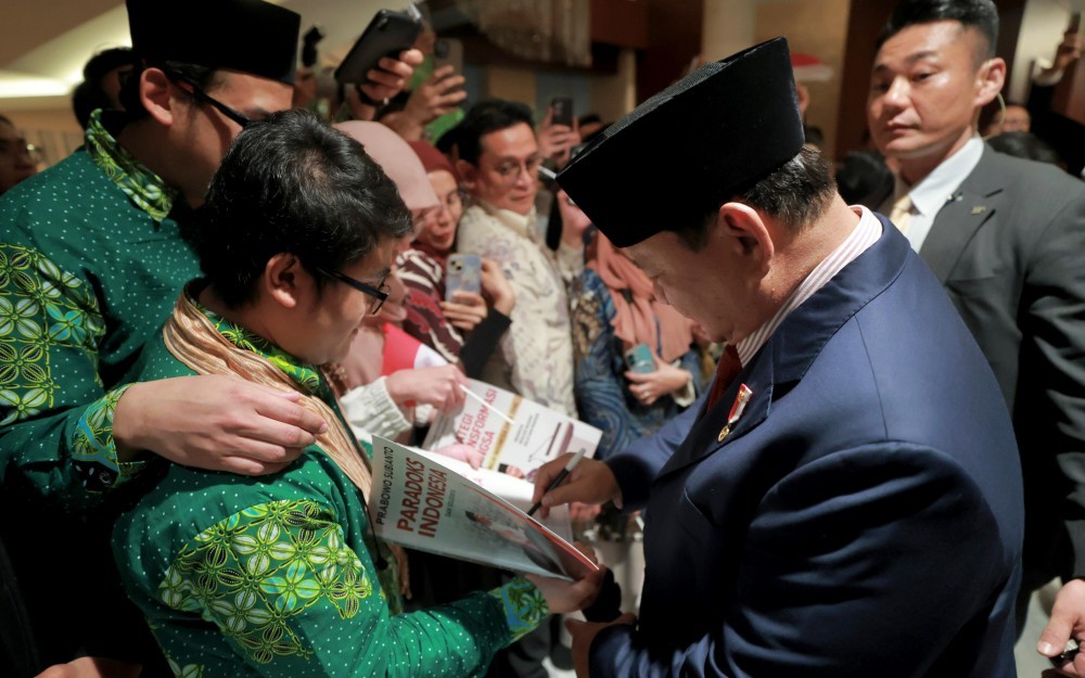 Cerita Diaspora di Jepang Dapat Tanda Tangan Presiden Prabowo