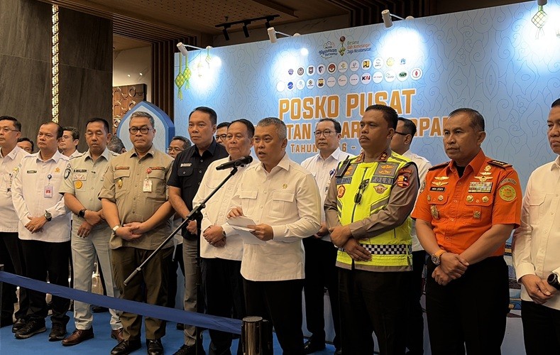 Kemenhub menyatakan, kemacetan parah yang terjadi di lintas penyeberangan Ketapang–Gilimanuk menjadi bahan evaluasi. (Foto: iNews Media/Anggie Ariesta)