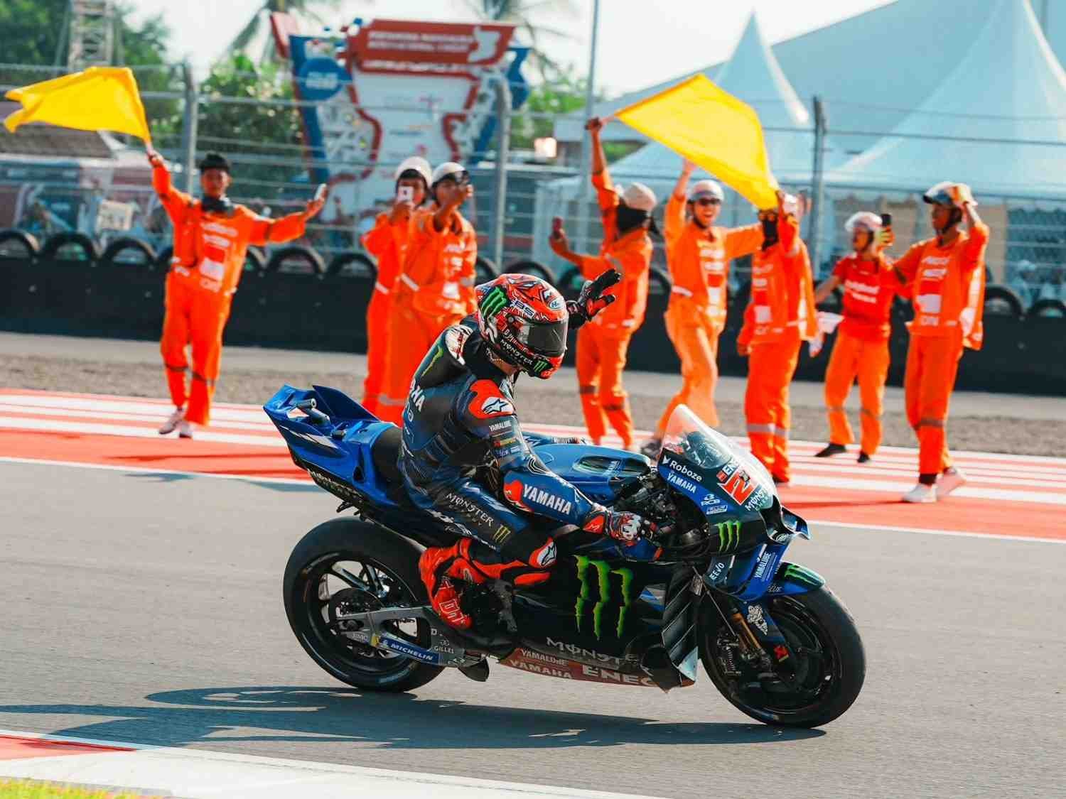 MotoGP Mandalika 2025 Diproyeksi Berikan Dampak Ekonomi Nasional Rp4,96 Triliun. (Foto: Istimewa)