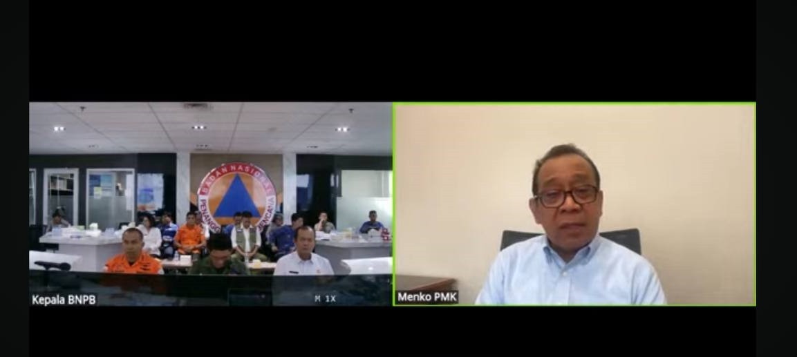 Menko PMK Minta Pemda hingga TNI-Polri Evakuasi dan Data Korban Gempa Malut-Sulut. (Foto: iNews Media Group)