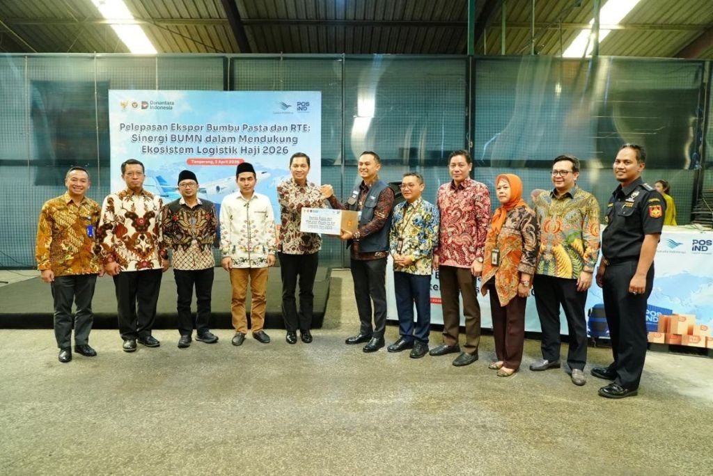 Indonesia Kirim 230 Ton Bumbu Pasta dan Makanan Siap Saji untuk Jamaah Haji 2026. (Foto: iNews Media Group)