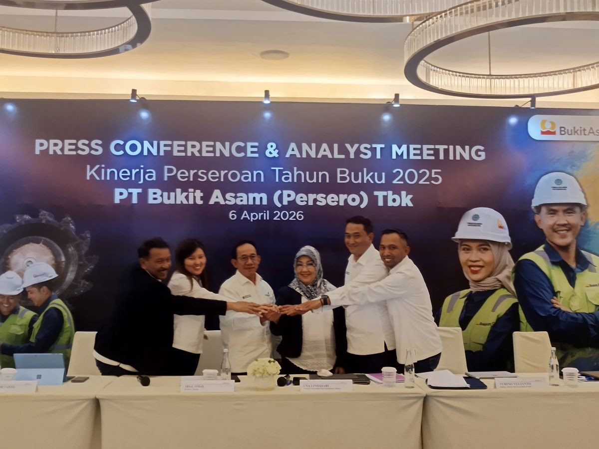Laba PTBA Susut Jadi Rp2,93 Triliun Imbas Fluktuasi Harga Batu Bara. (Foto: Rohman Wibowo/iNews Media Group)