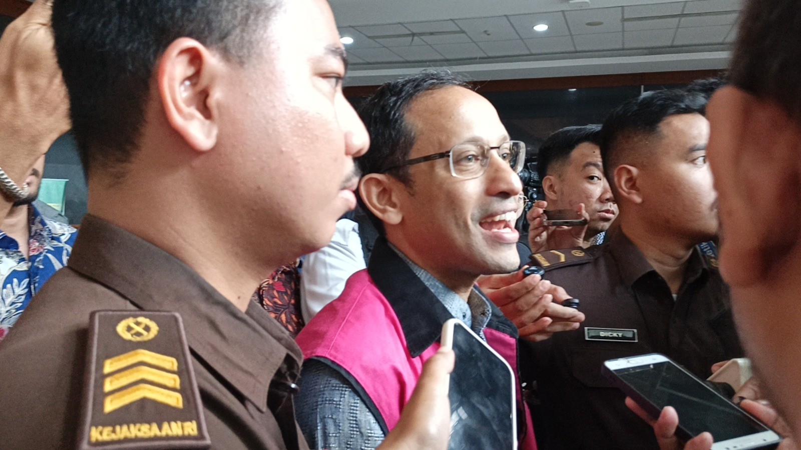 Tanggapi Tudingan Rugikan Negara, Nadiem Sebut Chromebook dan CDM Justru Cegah Kecurangan. (Foto: MNC Media)