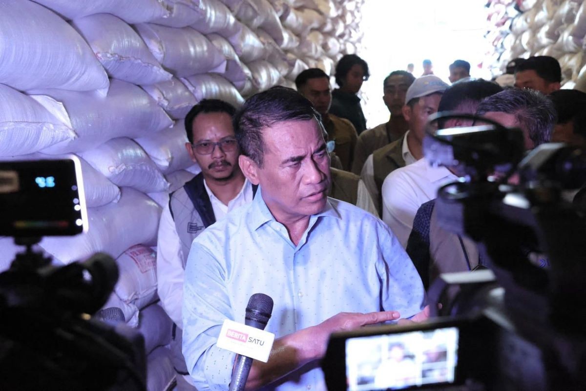 Hadapi Godzilla El Nino, Mentan: Stok Beras RI 4,5 Juta Ton, 11 Bulan ke Depan Aman. (Foto: iNews Media Group)