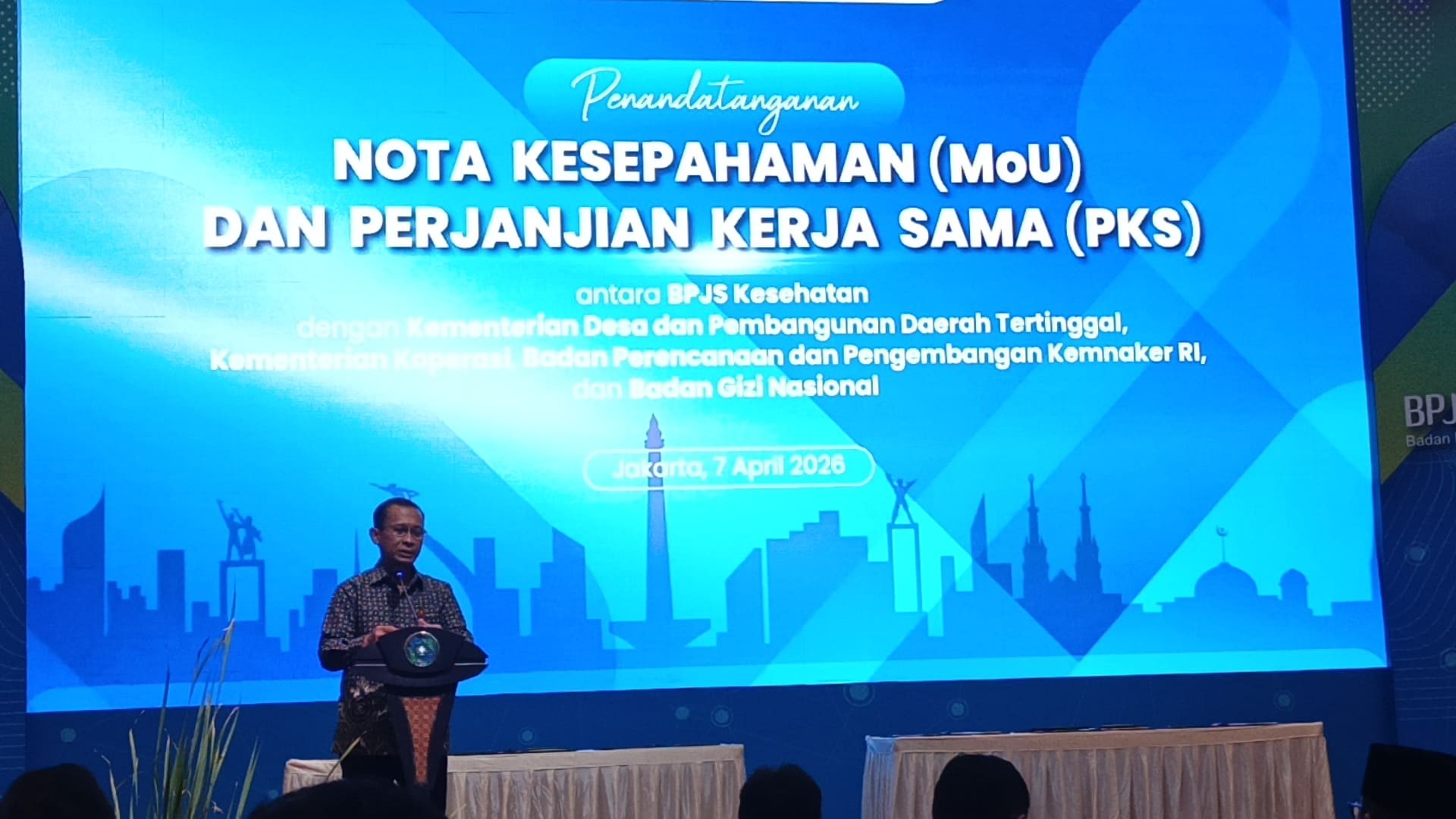 Gandeng TNI AL, BPJS Kesehatan Akan Sediakan Kapal Rumah Sakit untuk Wilayah 3T. (Foto: MNC Media)