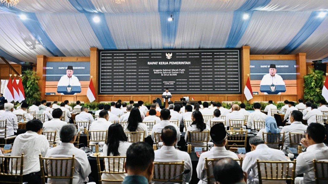 Prabowo Beri Arahan 4 Jam ke Jajaran Menteri hingga Eselon (FOTO:Dok BPMI Setpres)
