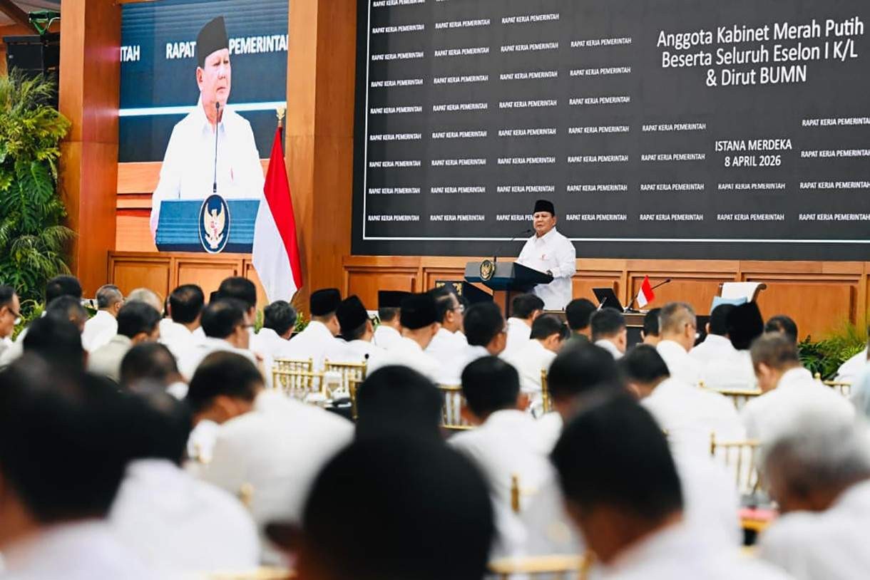 Prabowo Evaluasi Kinerja Kabinet, Pertumbuhan Ekonomi RI Masih di Atas 5 Persen. (Foto: Istimewa)