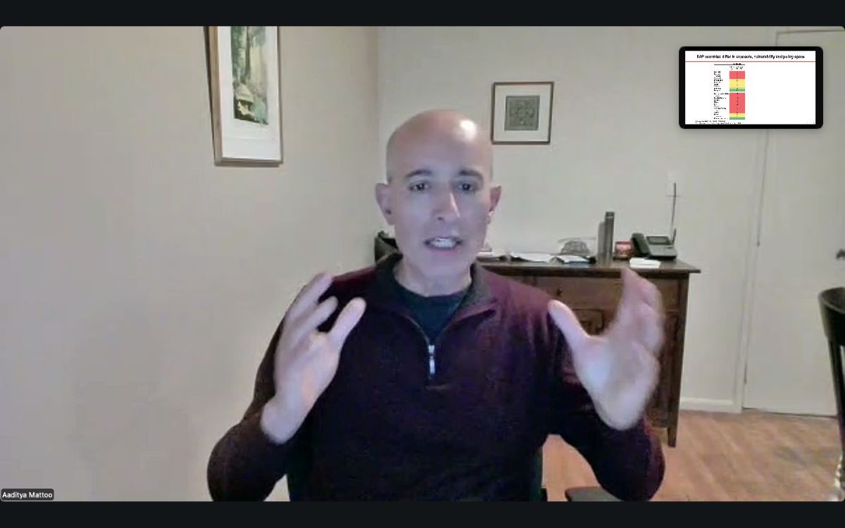 Bank Dunia Sebut Ketidakpastian Global Lebih Mengancam Asia Timur Dibanding Tarif AS. (Foto: Anggie Ariesta/iNews Media Group)