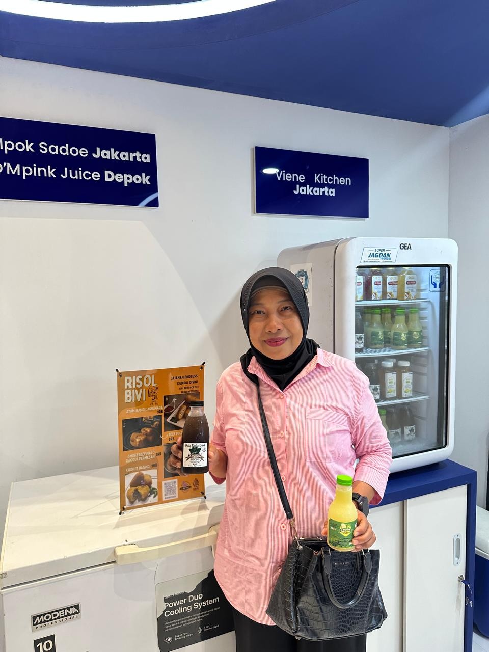 Didukung Ekosistem Ultra Mikro, Usaha Jus Minuman Sehat Ini Perluas Jangkauan Pasar (FOTO:Dok BRI)