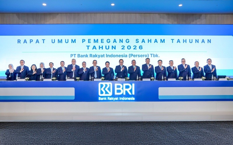 PT Bank Rakyat Indonesia (Persero) Tbk atau BRI (BBRI) menyepakati pembagian total dividen tunai sebesar Rp52,1 triliun atau setara Rp344 per saham. (Foto: Ist)