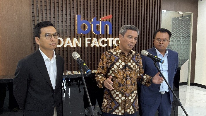 BTN Resmikan Loan Factory, Proses Kredit Jadi Makin Singkat. (Foto: Anggie Ariesta/ iNews Media Group)