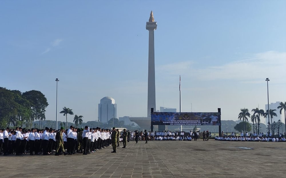 Ribuan ASN Ikut Pelatihan Komcad, Diajari Pengetahuan Dasar Senjata 