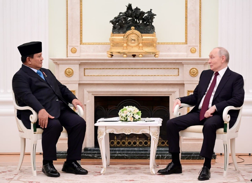Prabowo-Putin Bertemu di Rusia, Hasilkan Penguatan Kerja Sama Energi hingga Farmasi. (Foto: iNews Media Group)