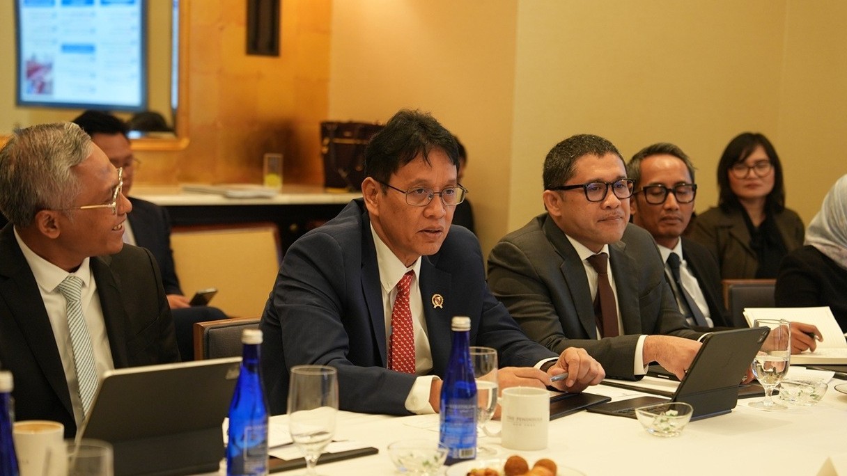 Purbaya Temui Investor di AS, Yakinkan Kondisi Ekonomi RI Baik-Baik Saja. (Foto Istimewa)