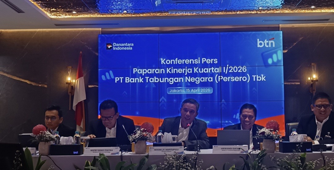 Laba BTN (BBTN) Tumbuh 22,6 Persen Jadi Rp1,1 Triliun di Kuartal-I 2026 (FOTO:Dok Rohman)