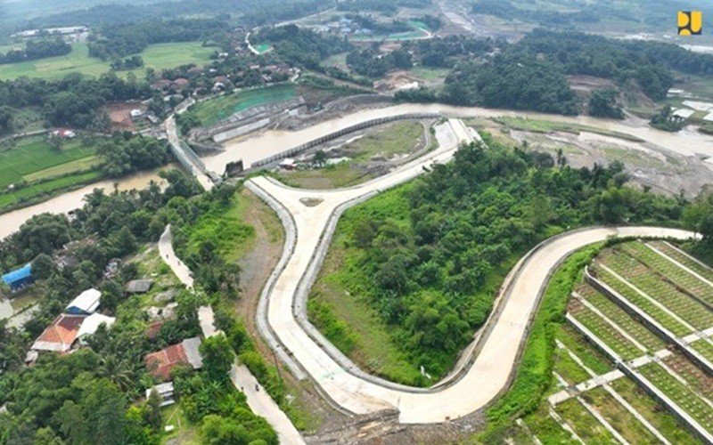 Kementerian Pekerjaan Umum (PU) menargetkan pembangunan Bendungan Cijurey dan Bendungan Cibeet rampung paling cepat tahun 2027. (Foto: Dok. PU)