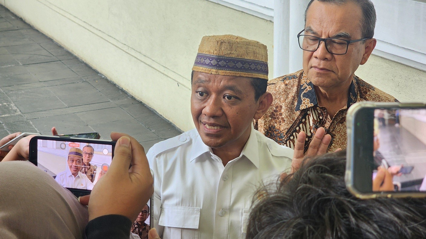 Bahlil Pastikan Pasokan Minyak dari Rusia Segera Dikirim ke RI April Ini. (Foto Iqbal Dwi/IMG)