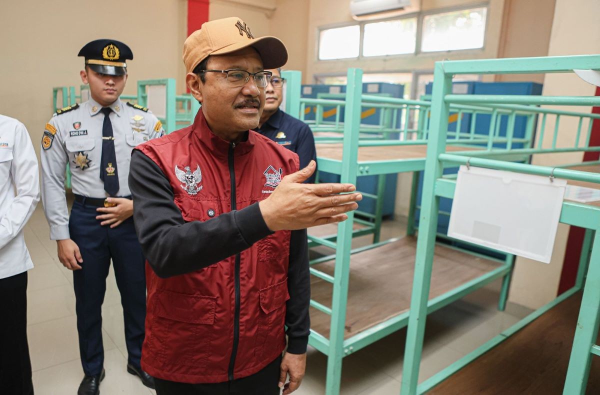 Mensos Tinjau STIP Jakarta, Bakal Jadi Sekolah Rakyat Rintisan di Awal Mei. (Foto: iNews Media Group)