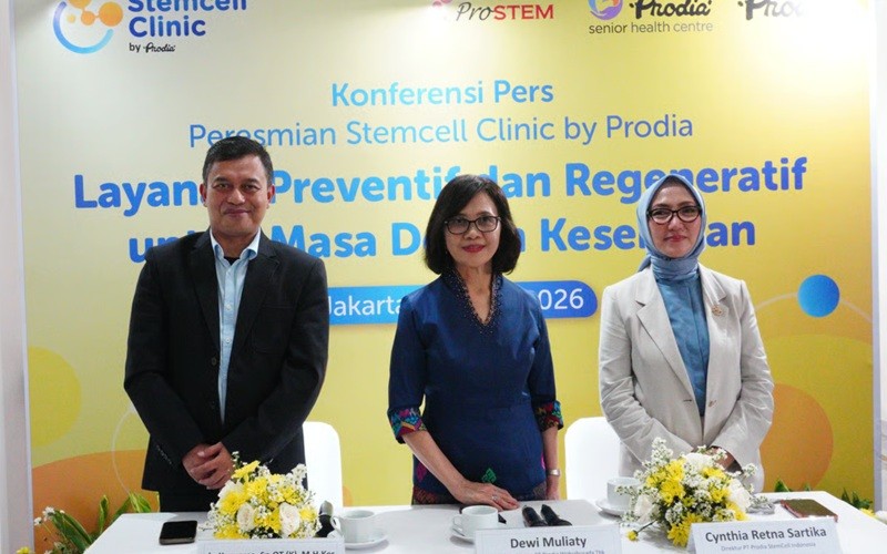 PT Prodia Widyahusada Tbk (PRDA) resmi meluncurkan layanan Stemcell Clinic by Prodia sebagai pusat terapi pengobatan regeneratif berbasis sel punca. (Foto: Ist)