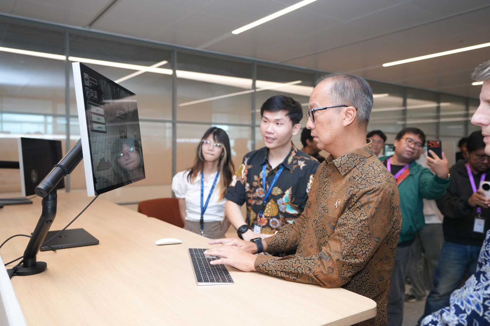 Menperin Resmikan Apple Developer Institute, Kembangkan Gim hingga AI. (Foto: IMG)