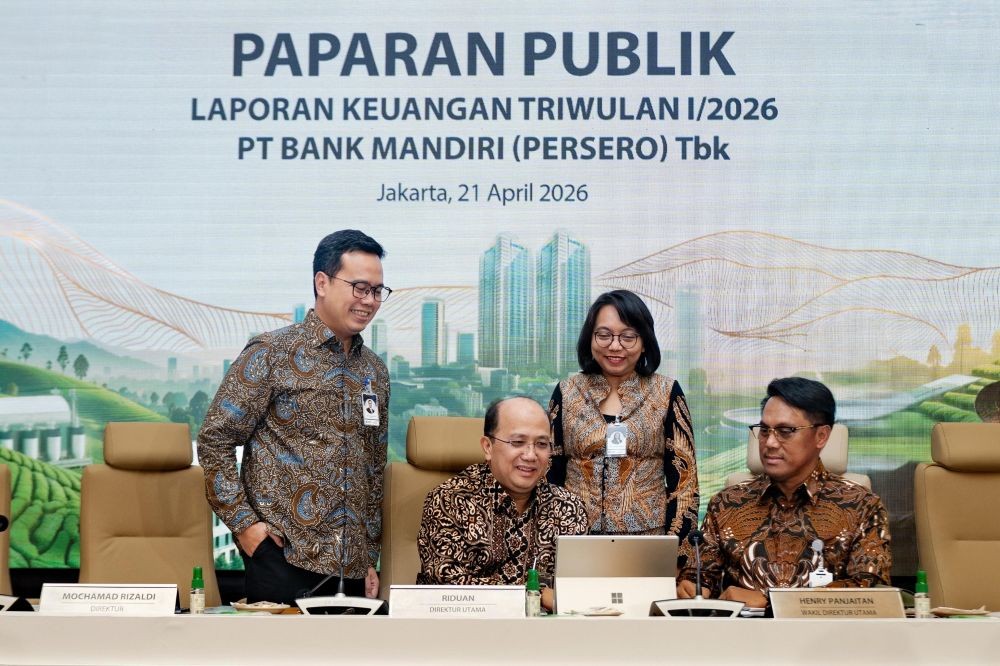 Bank Mandiri Catat Laba Rp15,4 Triliun di Kuartal I-2026, Kukuhkan Peran Mitra Strategis Pemerintah. Foto: dok. Bank Mandiri.