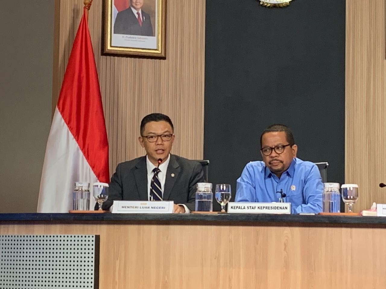 Dua Kapal Pertamina Masih Tertahan di Selat Hormuz, Menlu Pastikan Stok BBM Indonesia Aman  (FOTO:Dok Ist)