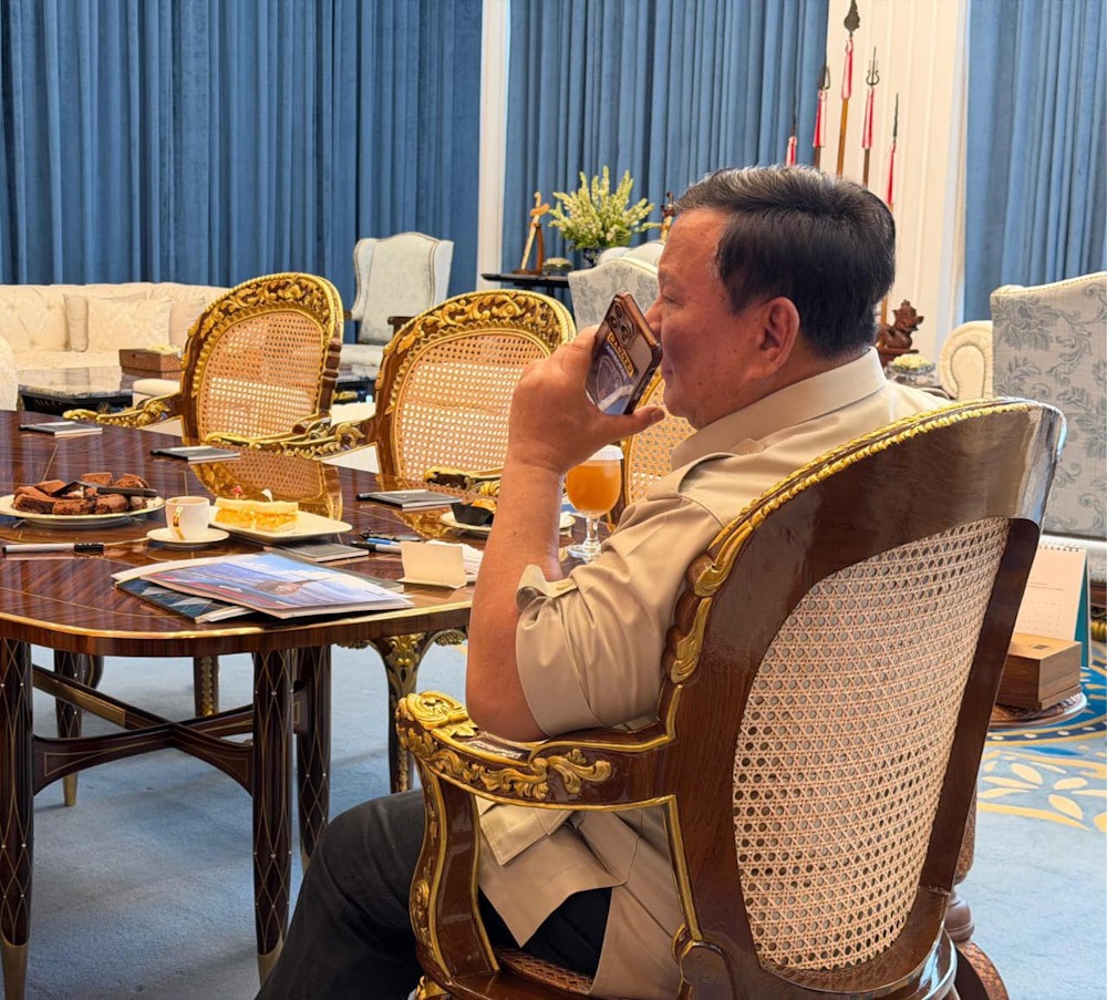 PM Albanese Telepon Prabowo, Apresiasi Ekspor 250 Ribu Ton Pupuk Urea RI ke Australia. Foto: Biro Setpres.