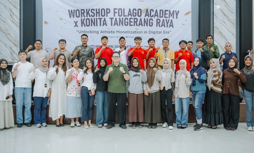 PT Folago Global Nusantara Tbk (IRSX) menjalin kerja sama dengan Forum KONI Kota Se-Indonesia untuk mengembangkan atlet menjadi kreator digital. (Foto: Ist)