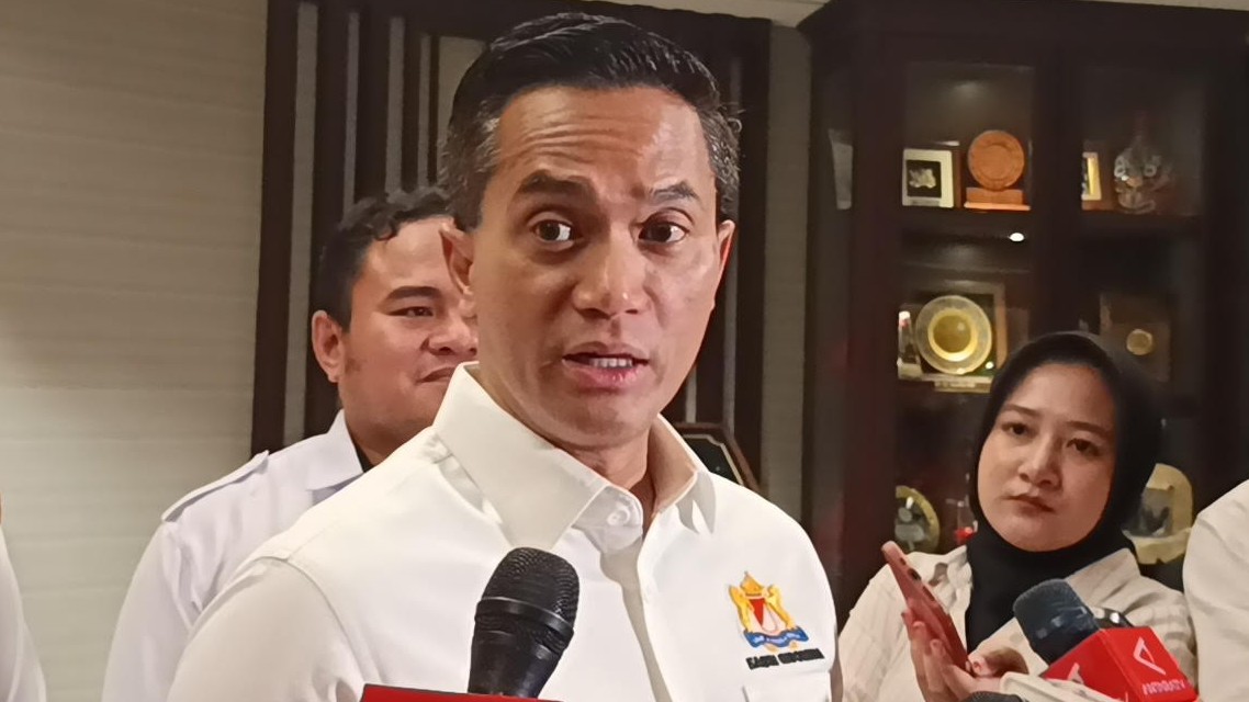 Anindya Sebut Dunia Usaha Butuh Bantuan Supaya Tetap Bertahan di Tengah Tekanan Geopolitik. (Foto Rohman/IMG)