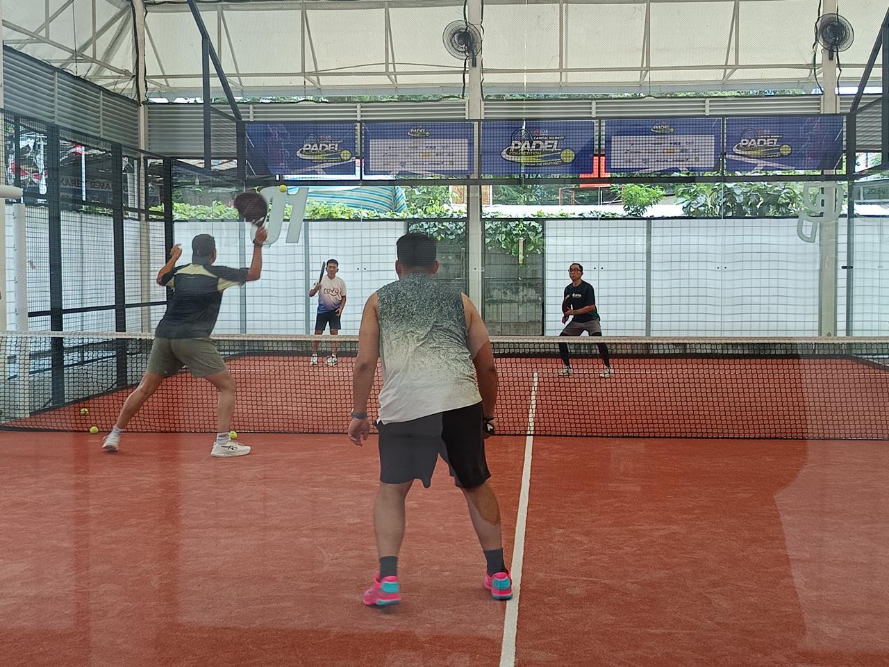 Bank Mandiri hingga BTN Tembus 8 Besar IDX Channel Capital Market Padel Competition. Foto: iNews Media Group.