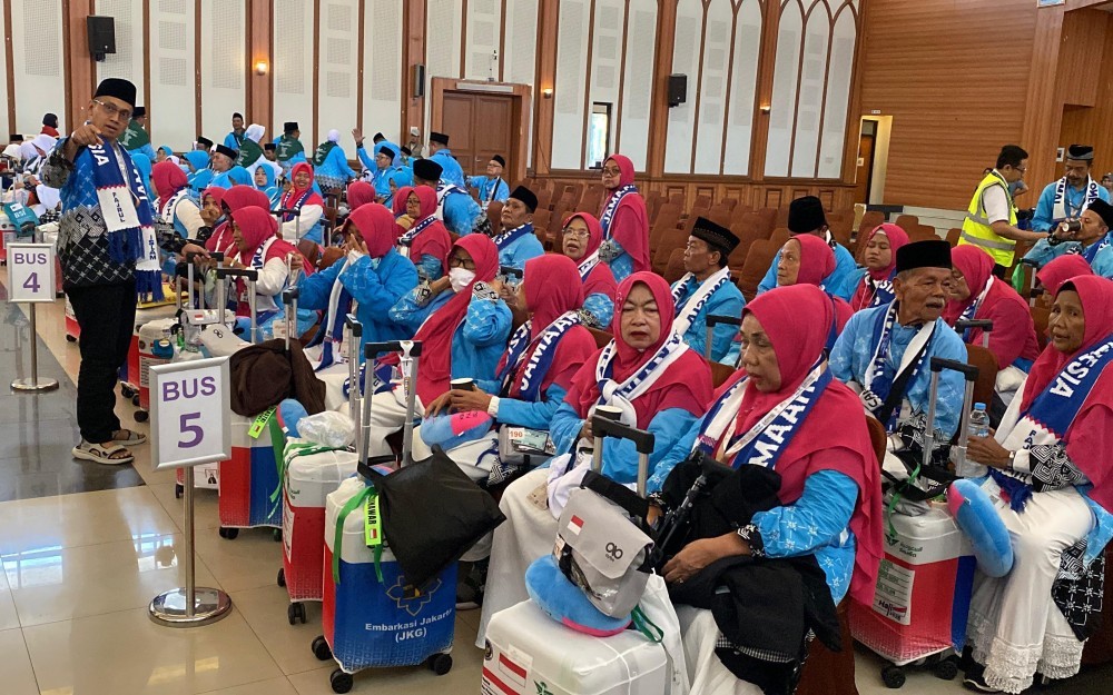 Alhamdulillah, 1.723 Jamaah dan Petugas Haji Embarkasi Jakarta Pondok Gede Tiba di Madinah