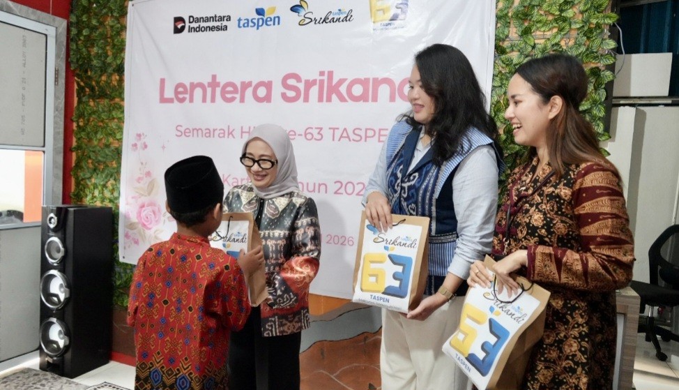 Rayakan Hari Karini dan HUT ke-63, Taspen Salurkan Bansos untuk Anak Panti (FOTO:Dok Taspen)