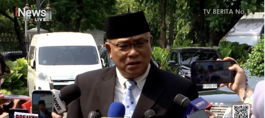 Dikabarkan Bakal Jabat Menteri LH, Jumhur Hidayat Tiba di Istana (FOTO:Dok Ist)