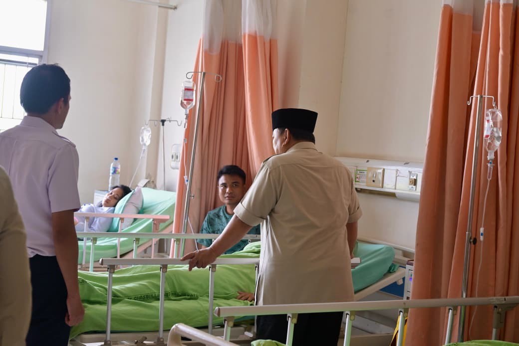 Prabowo Pastikan Seluruh Korban Kecelakaan KAI di Bekasi Timur Diberi Kompensasi (FOTO:Dok BPMI Setpres)