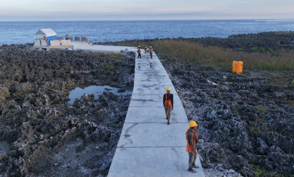 Proyek Rancang Ulang Peninsula Island Garapan ITDC Masuk Finishing (FOTO:Dok ITDC)