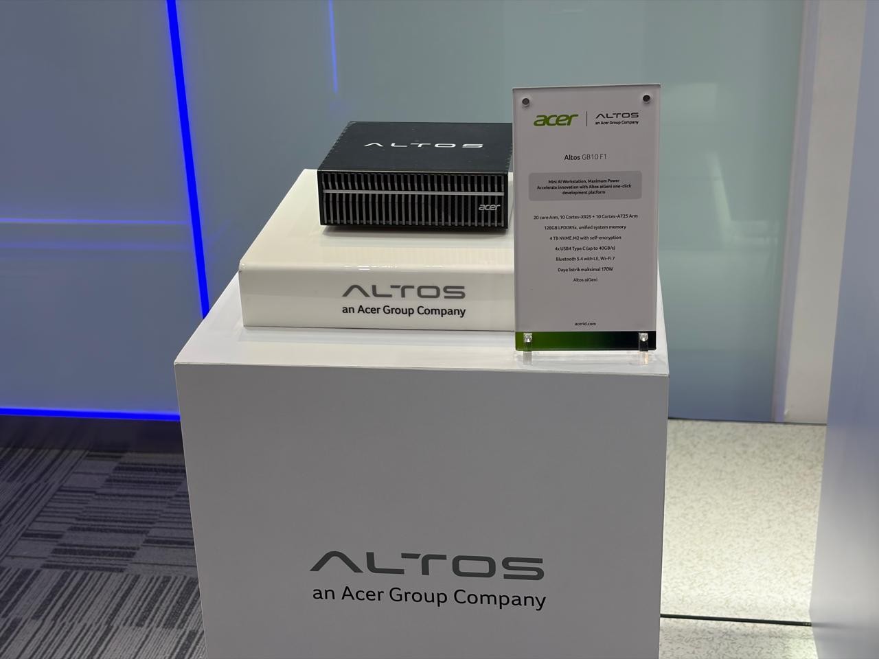 Altos Anak Usaha Acer Integrasikan Ekosistem Infrastruktur AI dan Private Cloud. (Foto IDX Channel)