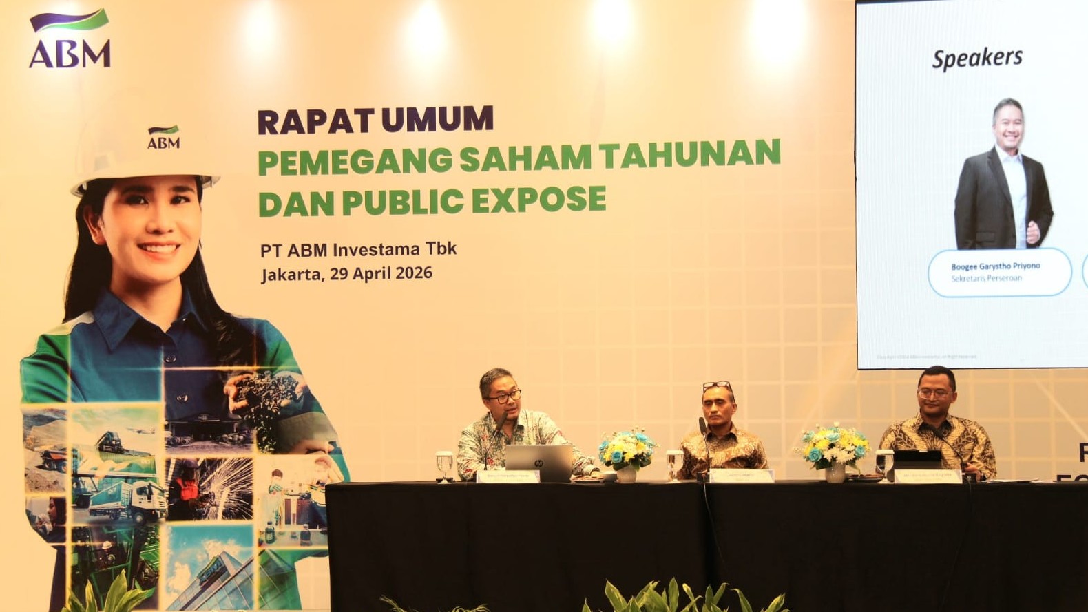 ABM Investama (ABMM) Sebar Dividen Rp267,06 Miliar, Cair 28 Mei 2026. (Foto Tangguh/IMG)