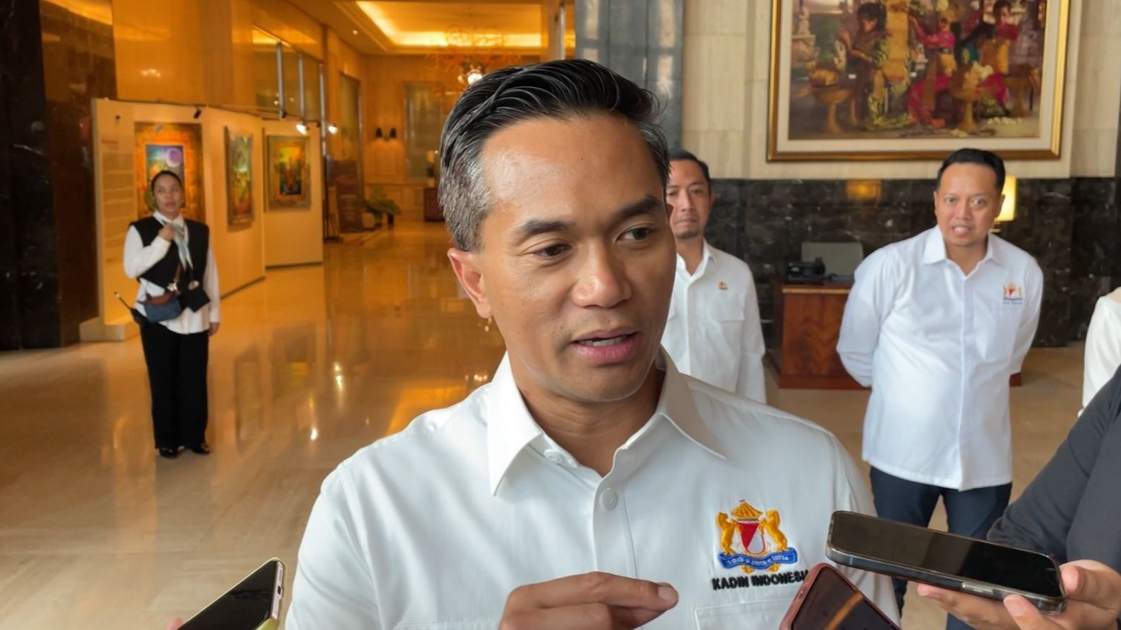 Rupiah Nyaris Sentuh Rp17.400 per USD, Kadin: Kesempatan Memperkuat Ekspor. (Foto Tangguh/IMG)