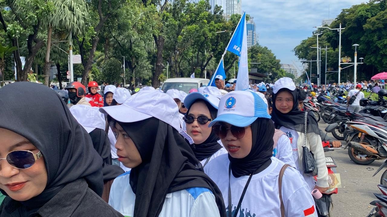 May Day 2026, Buruh Harian Lepas Minta Status Kerja yang Lebih Pasti. (Foto: MNC Media)