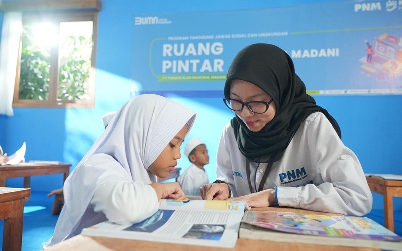 PT Permodalan Nasional Madani (PNM) terus berkomitmen dalam memperluas akses pendidikan, khususnya bagi keluarga prasejahtera. (Foto: Ist)