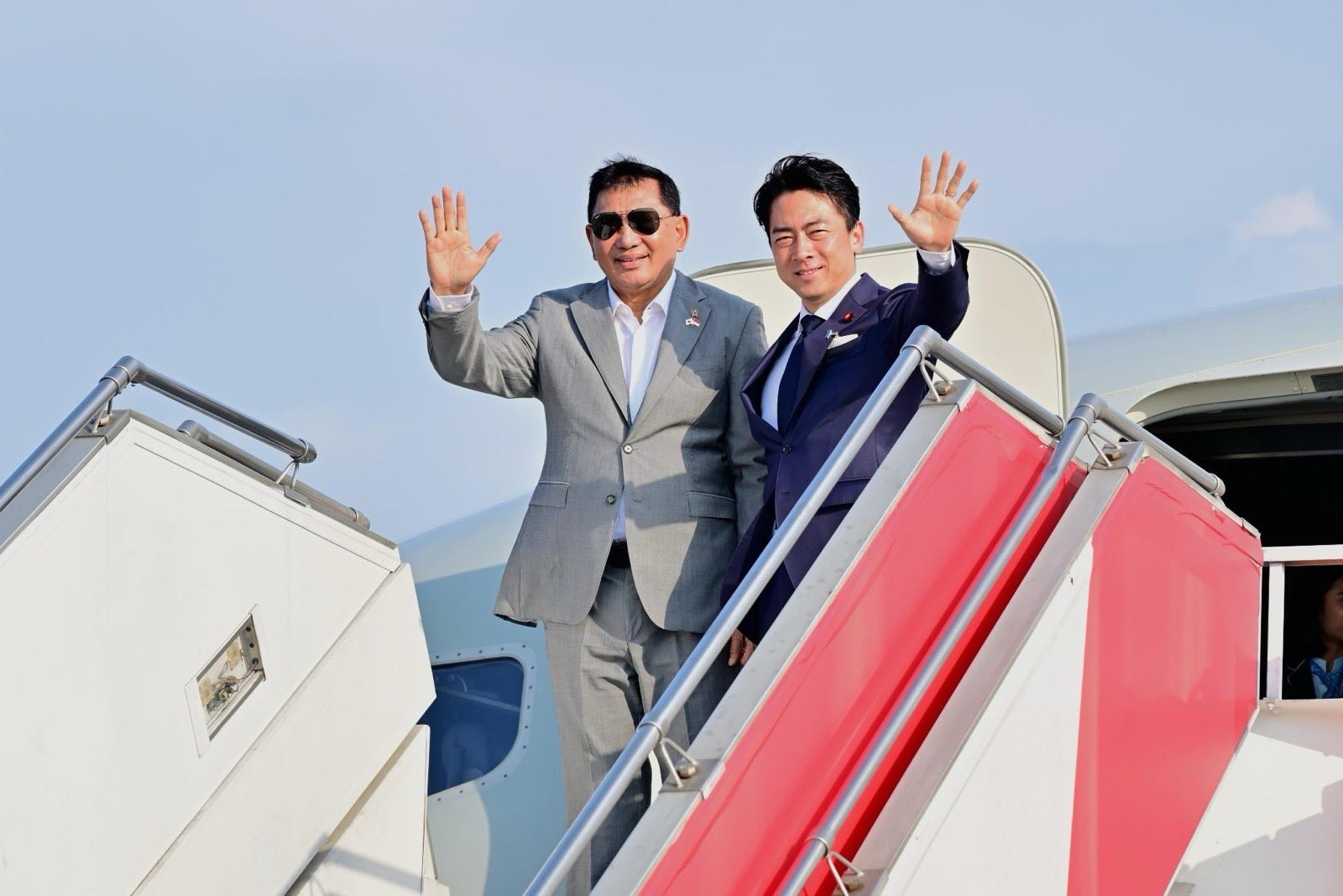 Menhan Jepang Kunjungi Indonesia, Bidik Peningkatan Kerja Sama Pertahanan. (Foto:X/Shinjirokoiz)